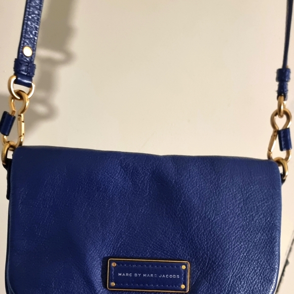 MARC BY MARC JACOBS BLUE CROSSBODY BAG - Picture 3 of 8